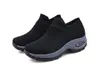 2022 grande taille chaussures pour femmes coussin d'air volant tricot baskets sur-orteil shos mode chaussettes décontractées chaussure WM2025