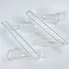 Ren genomskinlig Z-typ glasvattenpipa samlarfälla 14 mm hona hane 18,8 nebulisatoradapter