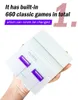 Nostalgic Game Player Host Super Snes 21 Mini HD TV Video Console 16-bitars Dubbla handtag, Grå Stöd för nedladdning och spara DHL