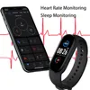 M5 Smart Band IP67 Wristbands Impermeabile Orologio da polsini Sport Uomo Donna Blood Pressure A Braccialetto Fitness Braccialetto per Android IOS