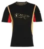 F1 Formula One Moto polyester à séchage rapide T-shirt à manches courtes 2013 Lotus Lotus Kimi Raikkonen combinaison de course col rond Tee 252g