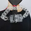 1017 Alyx 9sm Transparent Bracelets Men Women Classic Alyx Chain Bracelet High Quality Matte Transparent Plastic Safety Buckle Q0622