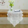 Dining Banquet koffietafel Decoratief geborduurd witte elegante vintage mesh -hardloper voor bruiloftsfeestevenementen Decoratie 2107084301967