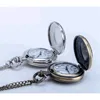 Vintage Style bronzo argento fai da te orologio da tasca pendente all'ingrosso free-map orologio da tasca di buona qualità all'ingrosso T200502