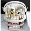 Storage Fashion Cosmetic Big Capacity Box Waterproof Dustproof Bathroom Desktop Beauty Makeup Organizer Skin Care Drawer 202211