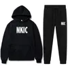 Men's Clothing Women's Brand Tracksuit Winter Hoodie Sets Jogging Sweatpants Fleece Jogger Suit Sweatshirt Pullover Fashion