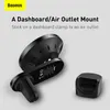 Baseus 15W Car Montain Charger Magnetyczny Center ssący Dashboard Outlet Holder Wireless Ładowanie do iPhone 12 serii