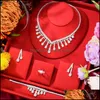 Brincos colar conjuntos de jóias Soramoore Flowers Flowers Shojet para Mulheres Casamento Zircão CZ Africano Dubai Bridal Dance Party Drop Deli