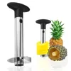 Rostfritt stål ananas peeler cutter slicer corer peel core verktyg frukt vegetabilisk kniv gadget kök spiralizer dh9385