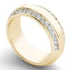 14k White 2 Carat Wedding for Women Hip Hop Bizuteria Anillos De Diamond Gemstone Jewelry 14K Gold Ring Men2076960