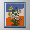 Daisy 7 Home Decor Paintings Handgemaakte Cross Stitch Craft Tools Borduurwerk Nasiswerksets geteld Print op canvas DMC 14CT 11CT