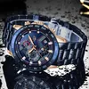 2021 Lige Nieuwe Mode Casual Mens Horloges Top Horloge Quartz Klok Waterdichte Sporthorloge Heren Relogio Masculino