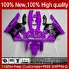 KIT BODY PER KAWASAKI NINJA ZX-636 ZX 6R 636 600CC 600 CC 1994 1995 1996 1997 Bodyworks 50HC.57 West Purple Stock ZX600 ZX 6 R ZX636 ZX-6R 94-97 ZX600C ZX6R 94 95 96 97 Fairing