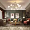 Chandeliers Modern Luxury ALL Copper Chandelier Crystal Lighting Gold Lustre Kitchen Art Hanging Lamps For Living Room Dining