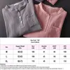 Pigiama da donna in filato di cotone Pigiama Set da notte lavato ad acqua Femminile a maniche lunghe in crepe Filato Abbigliamento da casa Abbigliamento da salotto Rosa 210928