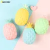 8 * 5 cm Färgrik ananas frukt leksak mesh squishy anti stress bollar squeeze leksaker dekompression ångest ventiling gåva för barn w1584