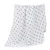 Filtar swaddling badhandduk muslim mjuk absorberande väska med tecknad baby cover filt muslin wrap