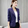Women Jackets 19 Arrivals Autumn Office Work Casual Black Red Grey Winter Long Sleeve Solid Women Coat And Jackets 5032 80 210527