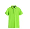 Polo pour hommes t-shirt 95% coton 5% spandex coupe ajustée Logo personnalisé sérigraphie broderie Sport t-shirts