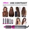 Hair Dryer 5 In 1 MultiFunctional Hair Curler Comb Air Styler Curler Straightening Curling Iron Styling Brush Tool4455924