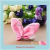 Clips Care & Styling Tools Productssuper Cute Adorable Rabbit Ears Children Hairclip Child Girls Hair Headdress Jewelry Aessories Wholesale