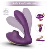 NXY Sexo Brinquedo Vibradores Clitóris Absorvente de Vibração com Função de Controle Remoto Opcional Mulheres Roxo e Rosa 1218