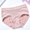 Honeycomb Ciepłe Kobiety Majtki Bielizna Bezszwowa Duża Rozmiar Panie Figi Koreański Styl Wygodne Retro Solid Color Panties Casual