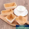 Tazza di carta da forno Pane Tostato Cottura Scatola di legno Stampo per dolci in legno Biscotti Cupcake Bakeware Pan Vassoio Stampo per la casa Strumento per torte fai da te