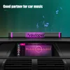 3D light bar with sound and music control applications, portable rhythm charging device, RGB, USB C-type, 3-sided, ambient lighting car