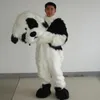 Performance Plush Dog Fursuit Талисман костюмы рождественские причудливые вечеринки платье мультфильма наряд персонаж костюм для взрослых размер карнавал пасха рекламная тема одежда