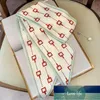 Lady Classic Print Silk Scarves Torebka Wstążka Fashion Hair Headscarf Neckerchief Wąski Długi Szalik 14 * 150 cm Cena fabryczna Ekspert Projekt Quality Najnowszy styl