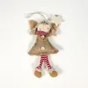 Pendant Drop Ornaments Angel Doll Decorations With Long Legs Xmas Tree Holiday Decoration Christmas For Home Navidad gyq