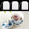 Empty Teabags 100Pcs/Lot Tea Bags String Filter Non-woven Teabag 6 x 8CM for Tea Coffee 11 V2