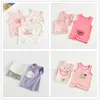 Vidmid Baby Girls Tanks Tops Girls Cotton Camisoles 조끼 소녀 새로운 캔디 컬러 키즈 속옷 탱크 Camisoles 의류 210306