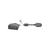 RVB TV Câble d'adaptateur de prise SCART pour Samsung TV, Compatible BN39-01154X BN39-01154A, 18cm Noir