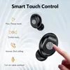 TWS F9 Wireless hörlurar Sport Bluetooth Earphone Touch Mini Earskydd Stereo Bass -headset med 2000mAh Charging Case Power Bank2202572