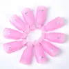 Braçadeira de remoção de prego falso colorido 10 pcs plástico armadura armadura clipe nail art ferramentas para salão de beleza