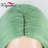 شعر مستعار خضراء متموجة طويلة متموجة للنساء الباروكات المتموجة للجسم لحفلات الهالوين Cosplay Cosplay Cosplay Comple