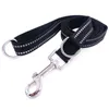 Double D buckle pet leash for dog training supplies chain products seat belt 211006