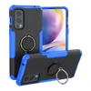 Hybride gevallen voor Tecno POVA 2 POP 5 LTE CAMON 17 18 18P 18T vonk 7 pro harde case armor houder stand zachte gel bescherming siliconen cover