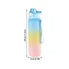 Water Bottle 1000ml Sports Plastic Drinking Leakproof Large Capacity Cup Fashion Student Portable For Man