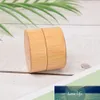 Natural Bamboo Refillable Bottle Cosmetics Jar Box Makeup Cream Storage Pot Container Portable Round Bottle 3G, 5g, 10g, 15g New