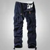 Man Cargo Pants Military Style Tactical Army Trousers Pocket Joggers Straight Loose Baggy Fashion Camouflage Men Clothes