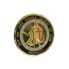 Cadeaux Armure de Dieu / Éphésiens 6-13-17 Christian Jesus Challenge Coin Gold.cx