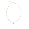 Pendant Necklaces 1 Pcs Fashion Ladies Simple Lock Gold Chain Long Necklace Bohemian Classic Jewelry Gift Accessories