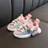 男の子のための子供の靴のための子供の靴のための赤ちゃん幼児スニーカーファッションブティック通気性の小さな子供の女の子スポーツサイズ21-30 220115