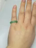 3pcs Green Jasper Jade Gemstone Band Emerald Ring Fine Vintage Jadeite Natural Stone Jewelry Onyx Wedding Classic For Women