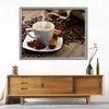 Evershine Full Square Malarstwo Coffee 5D DIY Diament Haft Sceneria Rhinestone Mosaic Sprzedaż Home Decoration
