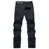 Szybkie suche spodnie dorywczo Mężczyźni Letnie Army Wojskowe Spodnie Wojskowe Spodnie Męskie Tactical Cargo Spodnie Męskie Lekkie Wodoodporne Spodnie G0104