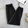 Summer Harem Pants Running Exercise Dance Female Side Lines Sweatpants Sports Women Trousers Fitness Loose 210915